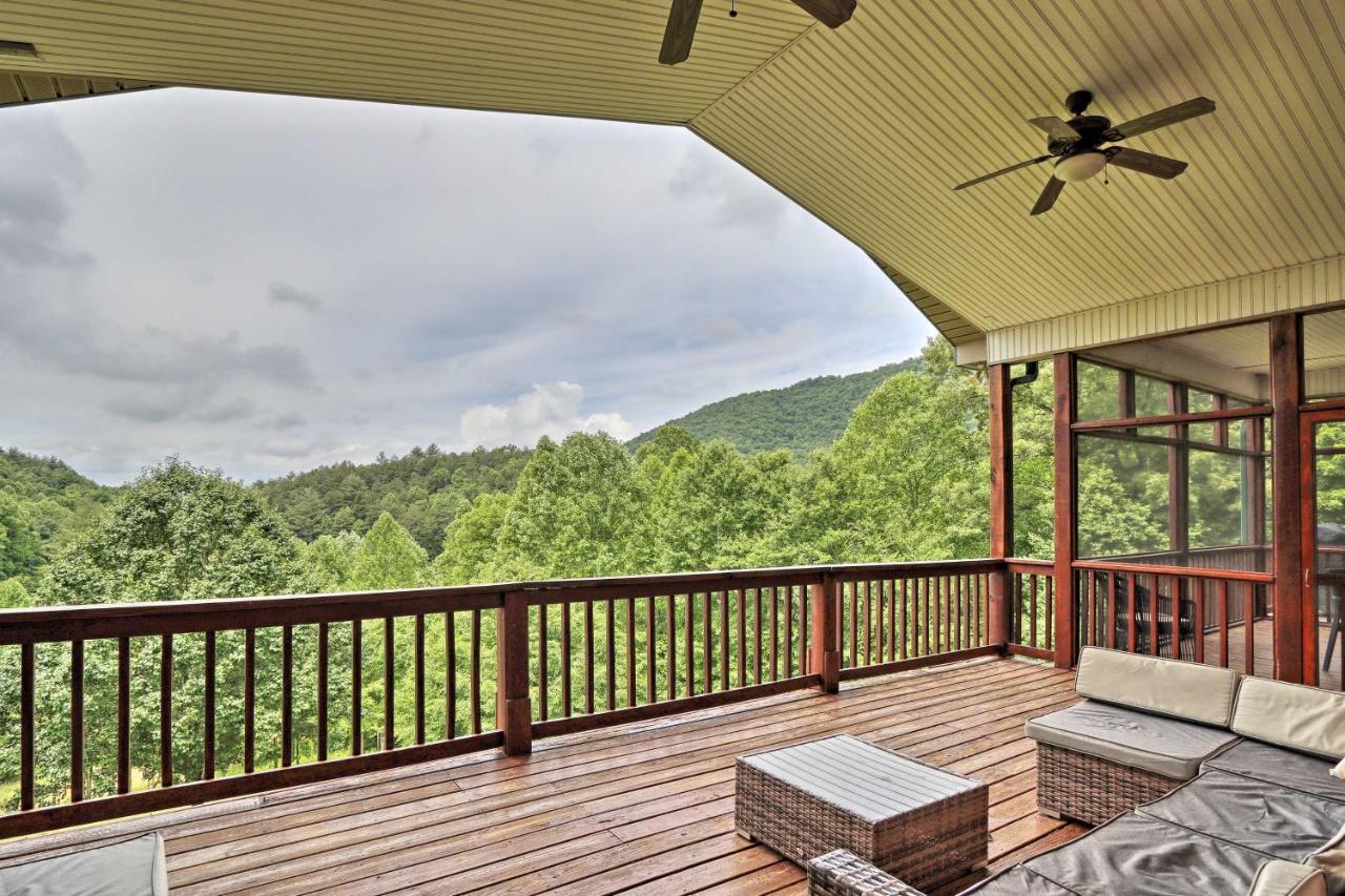 Expansive Home On 16 Acres With Smoky Mountain Views Murphy Exterior photo