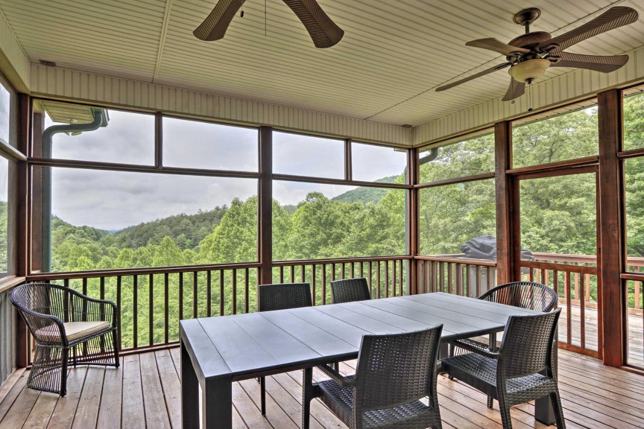 Expansive Home On 16 Acres With Smoky Mountain Views Murphy Exterior photo